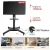 Import Metal Adjustable Lcd Mobile Tv Stand Cart Electric With Wheels from China