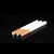 Import Metal Aluminum Cigarette Shape 78mm Length Dugout Smoking Pipes One Hitter Portable Herb Tobacco Pipe from China