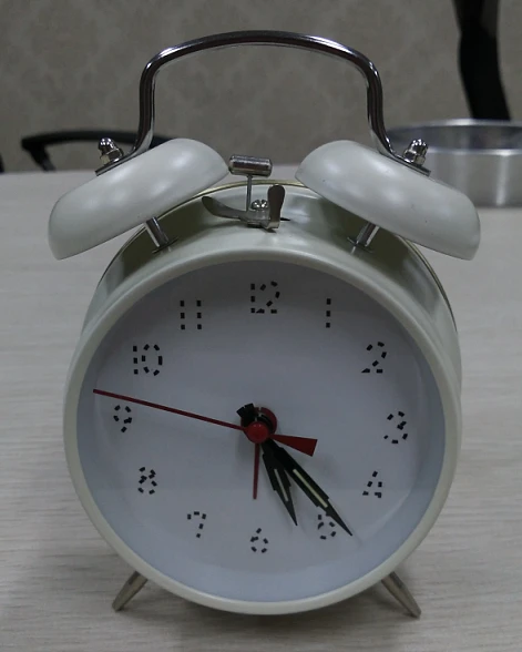 metal mechanical alarm clock