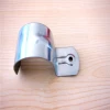 Metallic electrical cable clip one hole saddle cable clip