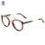 Import Metal&Plastic Transparent RoundOptical Eyeglass Frame Parts For Glasses from China