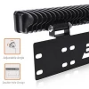 MICTUNING License Number Plate Frame With 15 Inches LED Light Bar For Vehicle Off Road