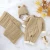 Mimixiong Hat Blanket Baby Jumpsuit Clothing Knitted Baby Sets Cloth For Infant Gift In Autumn And Spring
