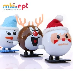 Mini Free Sample Christmas Plastic Wind Up Toy For Kids On Sale
