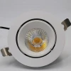 Mini Indoor LED Downlight Fixture Aluminum COB Adjustable Recessed LED Spotlight