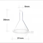 Mini Small Plastic Funnels For Perfume Liquid Oil Filling Empty Bottle