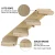 Import Minimally designed Wall-mounted Cat Climbing Ladder Solid Wood Stairs Jumping Platform Cat Climbing Frame from China