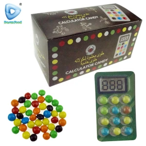 Mobile phone toy colorful chocolate bean