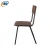 Modern desk school chair with plywood seat and back