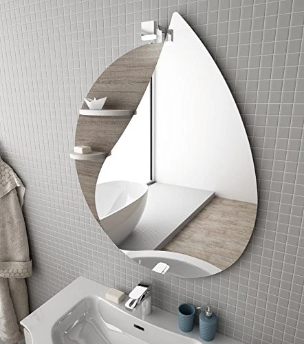 Modern European Furniture Double sink Curved Bathroom Vanity