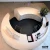Modern led l shaped white beauty salon reception desk, design hotel reception counter