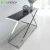 Import Modern living room furniture luxury stainless steel glass coffee table / C shape glass side table from China