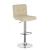 Import Modern PU faux leather commercial swivel kitchen bar stool from China