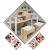 Import Modern simple double or three person nail table customizable nail table from China