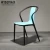 Import Modern stackable PP plastic dining colored chair for leisure outdoor from China
