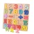 Import Montessori Wooden Alphabet Number Board Puzzle Baby Educational Learning Children Toy from China