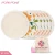 Import Mora Mona 5 pack Recyclable  White Material Bamboo Reusable Organic Washable Makeup Remover Cotton Pads from China