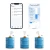 Import Morayelec ME201W Wifi Tuya Smartlife App Small Size Ultrasonic Alarm System Controller Tank Water Level Sensor from China