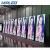MPLED P3 Mirror LED advertising Signage Commercial LED Display For Advertising Poster
