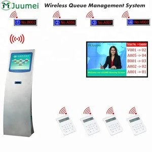 Multifunction Touch screen bank waiting in line machine