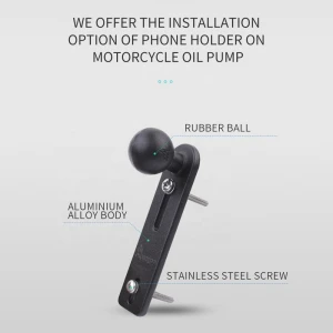 MWUPP OSOPRO Motorcycle Fuel Tank Phone Holder Base