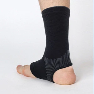 Myhealth 1 PCS elastic Black Nylon knitted ankle brace compression keep warm boots ankle support with cheap price