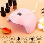 nail salon Smart sensor nail uv lamp 36w USB nail dryer