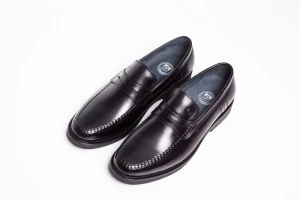 nano magnetic calf leather Massage multi-function shoes
