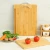 Import Natural Bamboo Cutting Board Thick Hangable Chopping Board Vegetable Fruits Meats Bread Wood Cutting Blocks Kitchen Accessories from China
