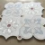 Import Natural carrara beige stone marble waterjet mosaic from China