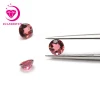 Natural Gemstones Aaa Brilliant Cutting Round Shape Pink Color Polished Gemstones Natural For Jewelry Making