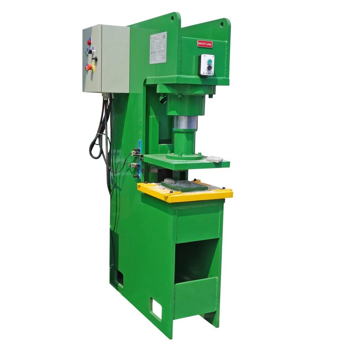 Natural stone hydraulic stamping machine splitting special shape