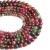 Import Natural Tourmaline Mixed Dragon Vein Onyx Agates Round Beads DIY Bracelet Necklace for Jewelry Making 15"Strand 6 8 10MM from China