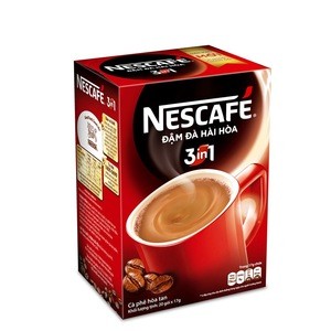 Nescafe instant coffee 3 in 1 Red 24 boxes x 20 sachets x 20gr