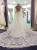 Import New 2016 Muslim Wedding Dresses With Long Sleeves White Crystal Sash Lace Appliques Bridal Dress with Removable Train from China