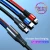 Import New 3 IN 1 usb c Cable 5a fast Charging Cable Nylon Braided 1.2M Multi Function Cell Phone Charger Cables from China