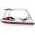 Import New arrival water sports play eqeipments pedal boat fiberglass material from China