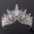 Import New Bridal Crystal Rhinestones Pearl Bridal Hair Accessories Pageant Crowns Baroque Women Wedding Crown And Tiaras from China