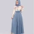 Import New Collection Islamic Clothing Muslim Dresses Pink Ethinic Plus Size Dress from China