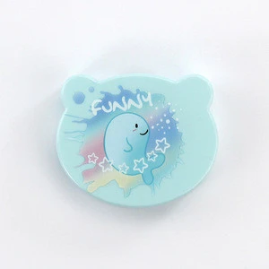 New cute bear portable travel kit colorful contact lens box/case