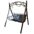 Import New design 2 Seater Swing Chair Canopy Swing Chair Patio Love Swing from China