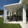 New design aluminium folding motorized pergola awnings