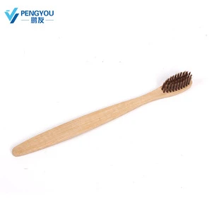 New design child bamboo toothbrush head from india