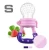 Import New Design Safe Baby Supplies Silicone Baby Feeding Pacifier Fruit from China