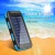 Import new dual usb waterproof solar power bank 8000mAh mobile charger portable battery with LED torch and compass from China
