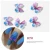 Import New Fashion Shining laser butterfly Modelling Nail Supplies from China