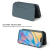 New Flip card holder electroplating button, all-inclusive anti-drop mobile phone case leather case for iphone 12 pro max mini