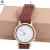 Import New high quality assurance luxury wholesale genuine leather men women branded custom logo wooden watch from China
