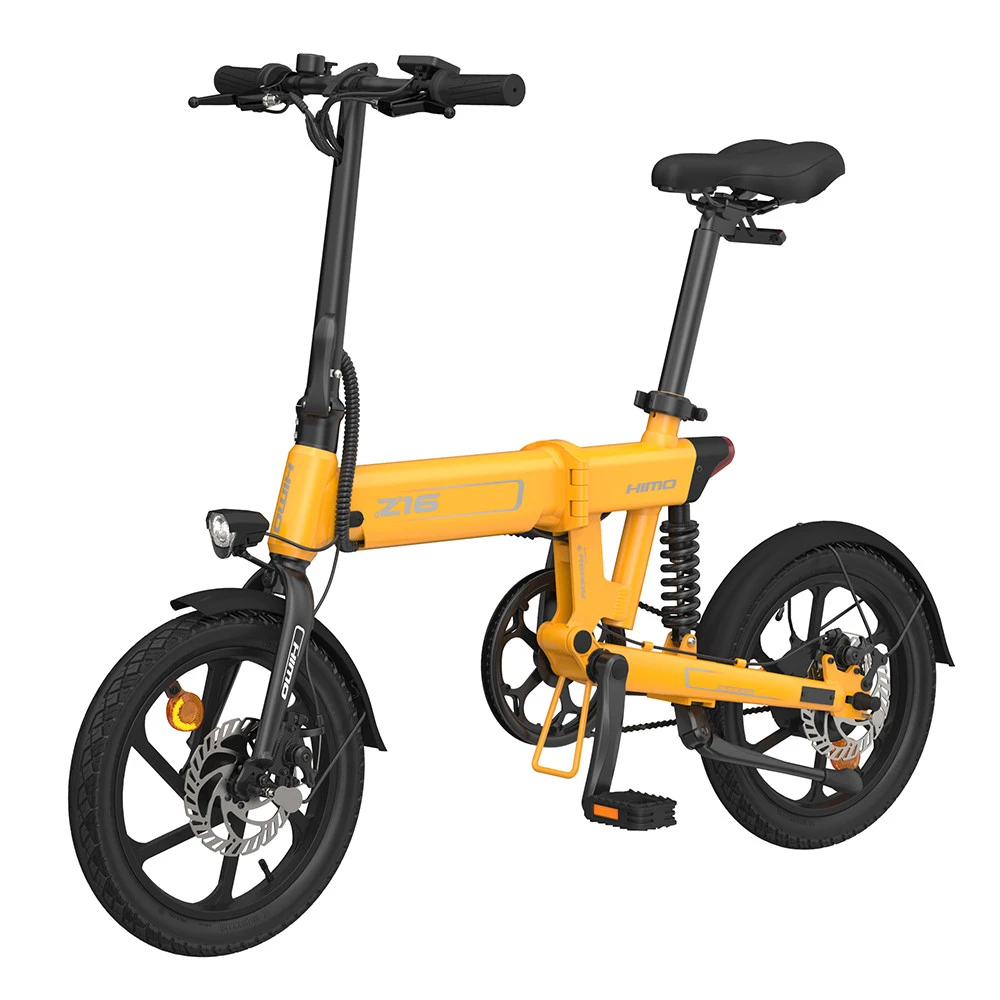 New HIMO Z16 mini folding moped electric bicycle 16inch fat tire 36v 10ah lithium battery electric bike 250w motorcycle e-bike