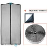new magnetic door curtain fiber glass material fly screen magnetic soft screen door